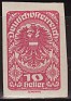 Austria 1919 Escudo Armas 10 H Rojo Scott 204